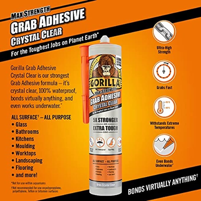 Krachtige Crystal Clear Lijm Grijper - 270ml