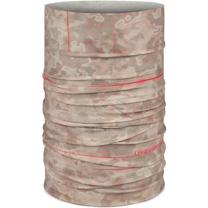BUFF© Original EcoStretch SHATTEX BIRCH GRAY - Nekwarmer