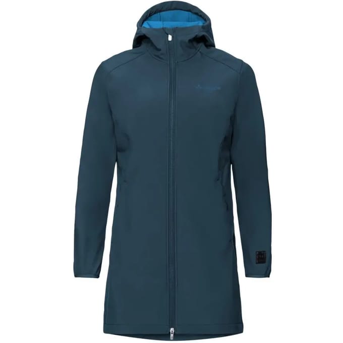 Vaude Moena Softshell Parka Blauw 42 Vrouw