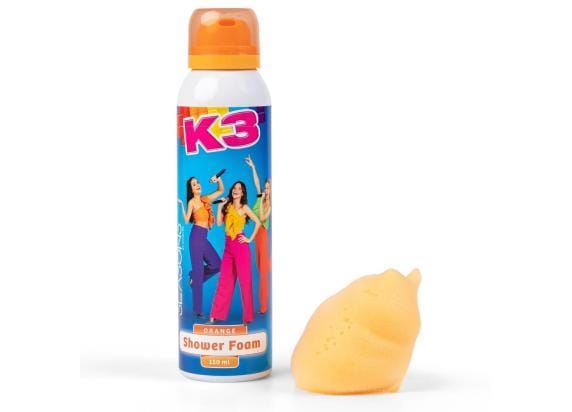 K3 Shower Foam 150ml Opmaken en sieraden