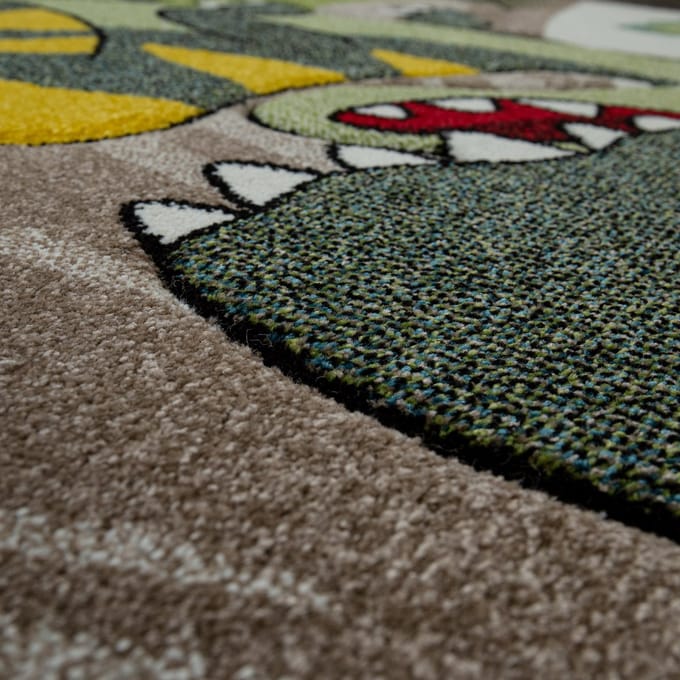 Flycarpets Laagpolig Vloerkleed - Diamesa - Modern - Groen
