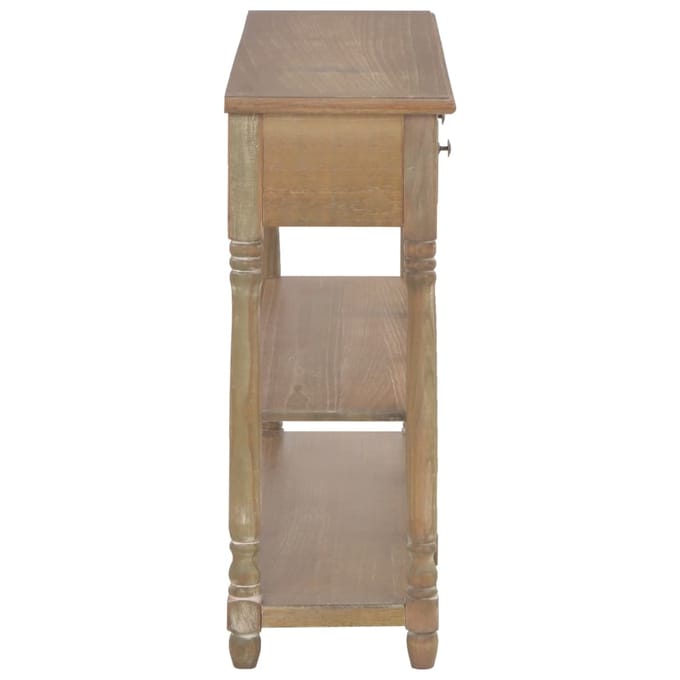 Vidaxl Console Tafel, 110X30X76 Cm, Materiaal Houtvezelplaat