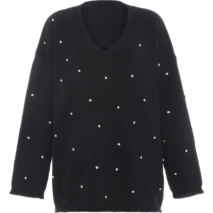 Faina Jumper Dames zwart