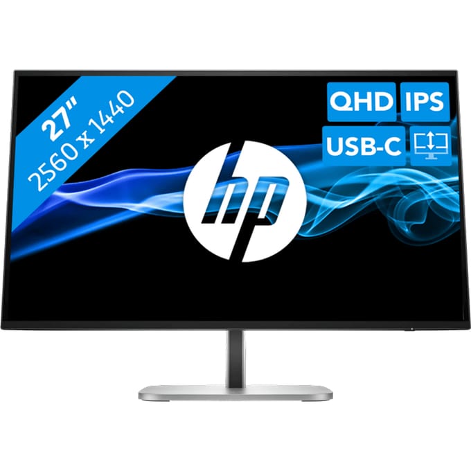 27" HP 527pu Series 5 Pro - 2560x1440 (QHD) - 100Hz - IPS - 100W USB-C