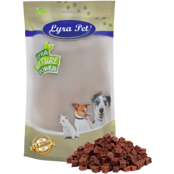 1 kg Lyra Pet® rundvleesblokjes