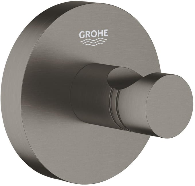 GROHE Start Haak – Wandmontage – Schroeven of Lijmen – Metaal – Geborsteld Hard Graphite