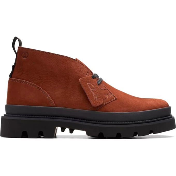 Clarks Badell DB - heren laars - Bruin - maat 42 (EU) 8 (UK)