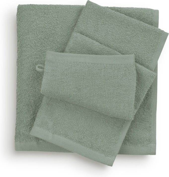 Mingle Moose-washand- jade -12 stuks- 16x21