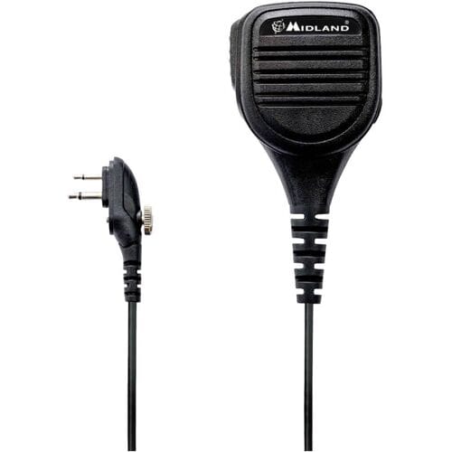 Midland MA-25M Waterproof Speakermicrofoon Waterproof C1129 voor Motorola portofoon 2pins