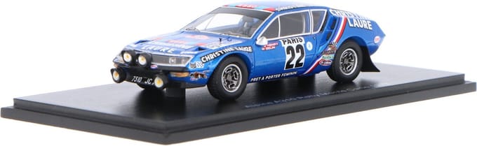 Alpine A310 #22 Rally Monte Carlo 1976 - 1:43 - Spark