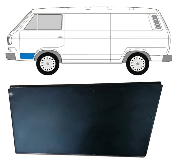 Reparatiepaneel voor deur voor Volkswagen Transporter T3 1979-1992 / Links