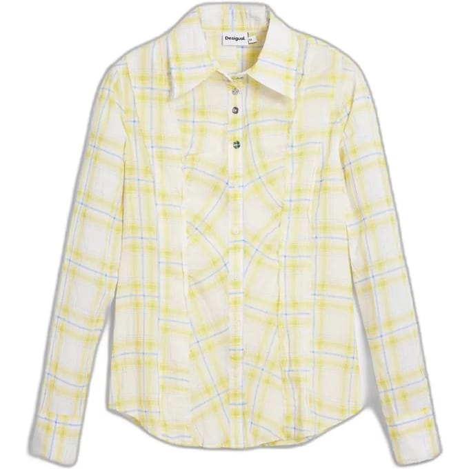 Dameshemd met lange mouwen Desigual Buble