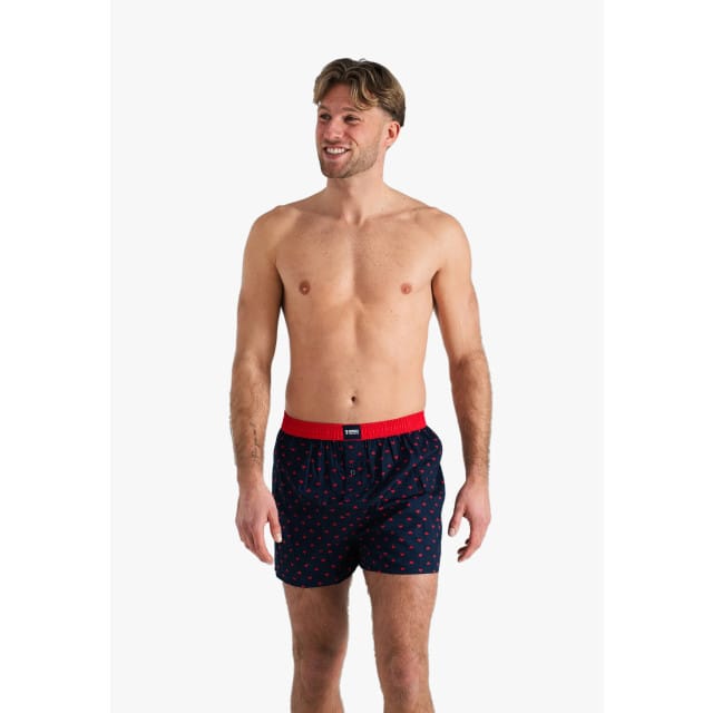 Happy Shorts Wijde Boxershorts Heren Met Print 3-Pack - Maat L