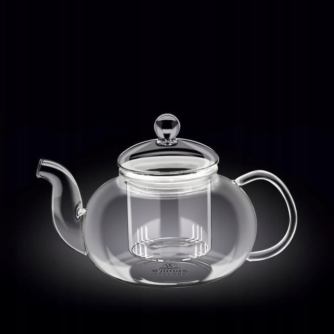 Wilmax Theepot Thermoglas met Filter 1200ml WL-888815/A