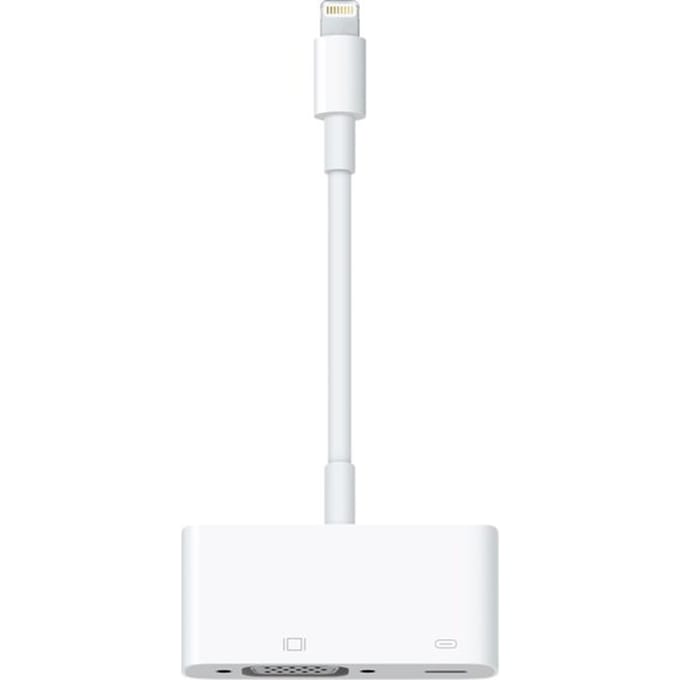 Apple - Adapter - lightning naar VGA - Wit