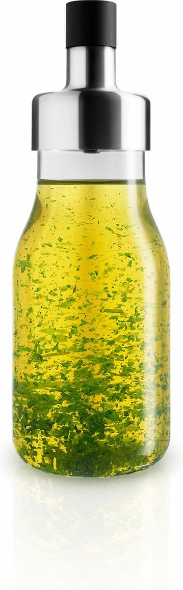 Eva Solo My Flavour Olie-/Azijn Karaf - Dressing Shaker - Anti-drup - 250ml - Glas - RVS