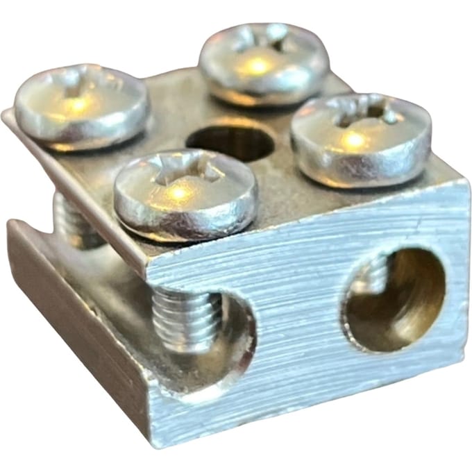 RVS Aardblok 16-25mm Voor Draadtray - CHAB2516 [2 Stuks]