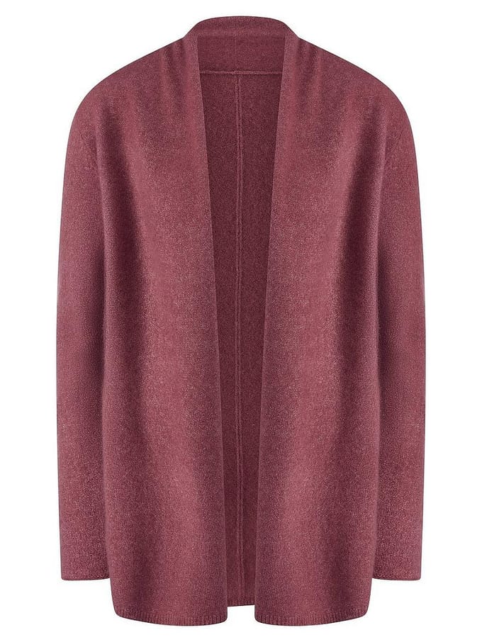 Lang vest 75% kasjmier Van include pink