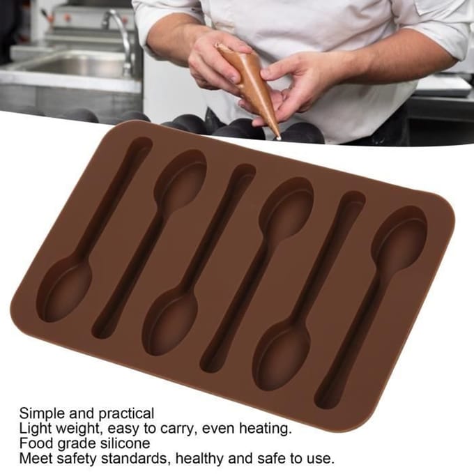 Moule a gateau Gâteau chocolat antiadhésif cuillère forme bricolage moule de cuisson
