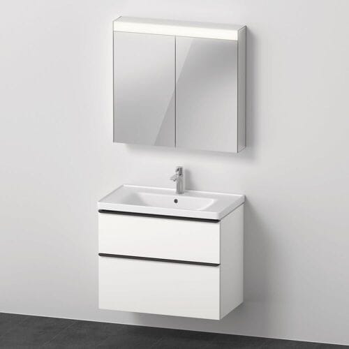 Duravit D-Neo furniture set with mirror cabinet 80 cm DE011601818