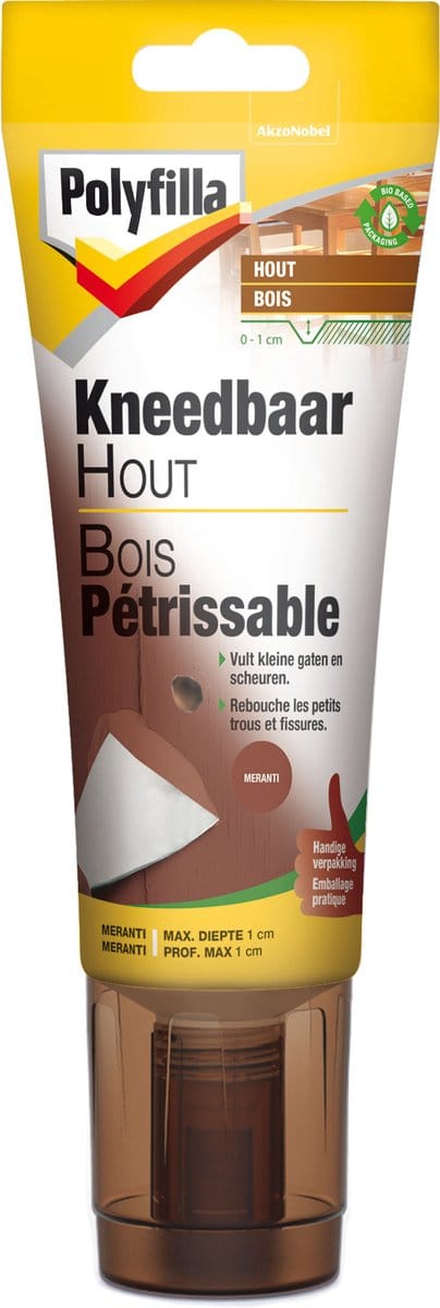 Polyfilla - Kneedbaar Hout - Meranti - 330 G
