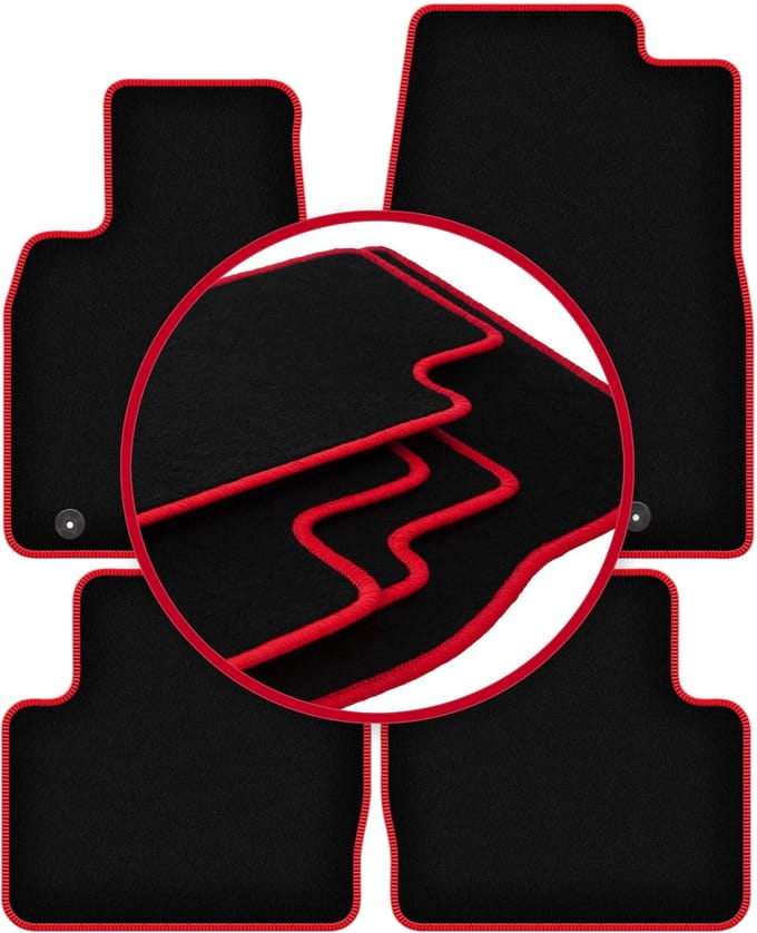 CARLUX-RED automatten voor: Mazda CX30 / CX-30 crossover (2019-)