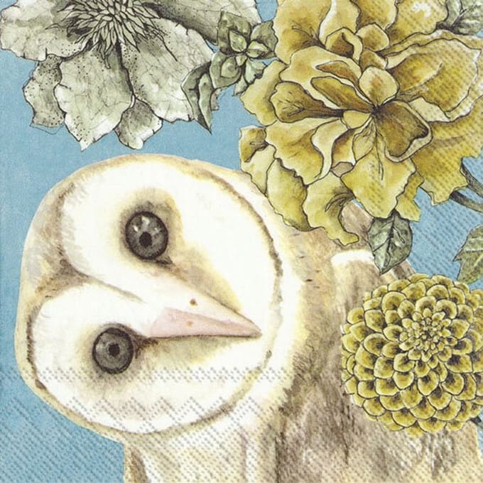 Lunch servetten - Owl Tale