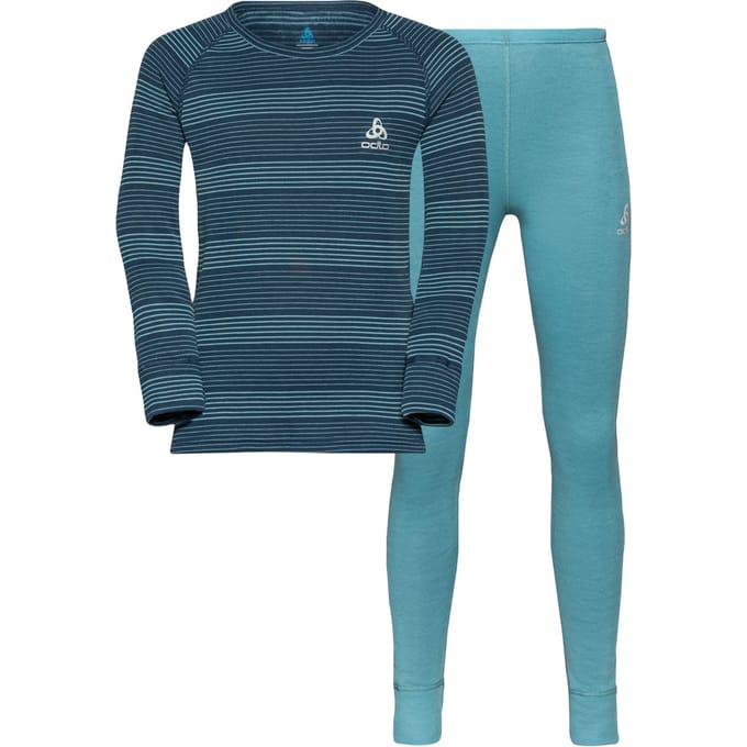 Odlo Y Set Long Active Warm Eco Set