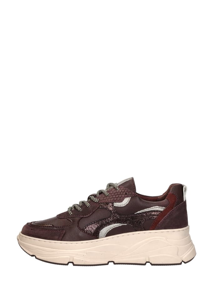 SUB55 Sneakers Laag Sneakers Laag - Bordeaux - Maat 42
