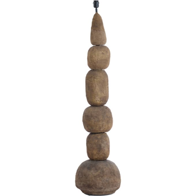 Light & Living - Vloerlamp MARREE - Ø30x135cm - Bruin