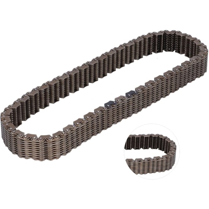 Verdeelbak Ketting 43 Schakels HV087 Vervanging Roestvrij Staal Accessoire Geschikt voor X5 E53 gray