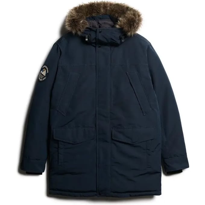 Superdry City Padded Parka Winterjas Heren - Maat XXL