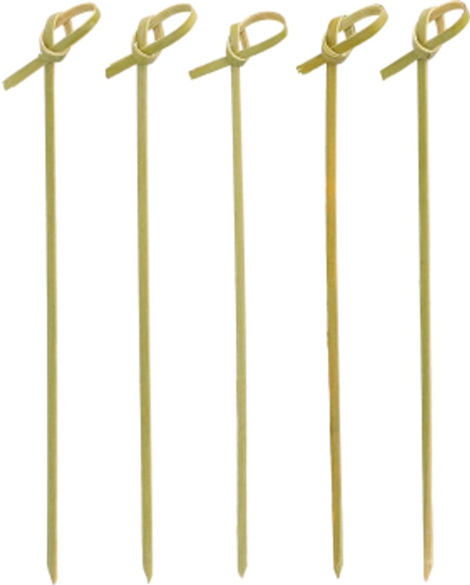 250 Fingerfood prikkers pure 15 cm Knot