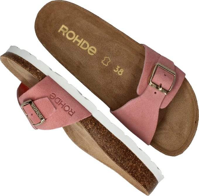 Rohde slipper - Dames - Roze - Maat 36