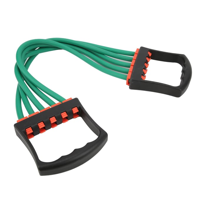 Borstexpander Draagbaar Duurzaam Stevig Ergonomisch Elastisch Afneembaar Armkrachttrainer black