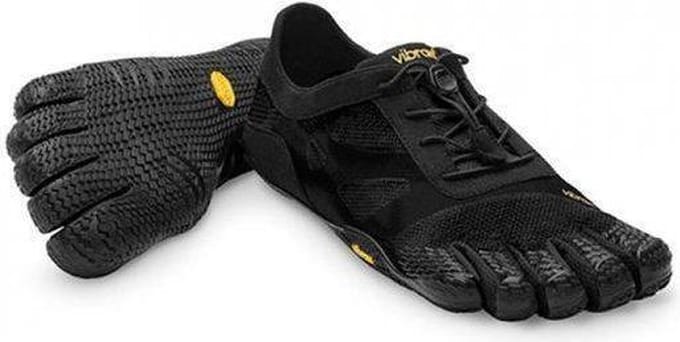 Vibram Fivefingers KSO EVO - Hardloopschoenen - Barefoot - Mannen - Maat 41 - Zwart