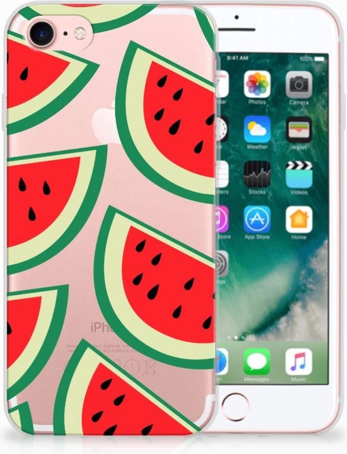 iPhone SE 2022 | SE 2020 | 8 | 7 Siliconen Case Watermelons
