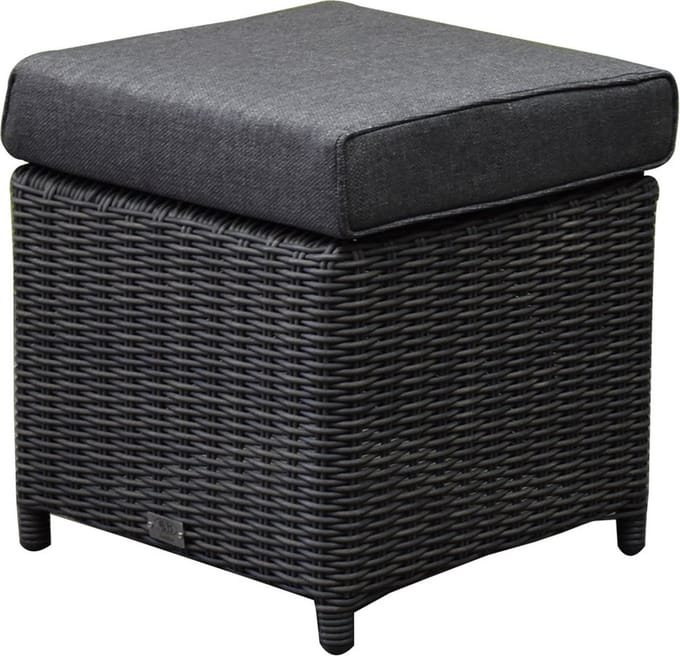 AVH Voetenbank premium 45x45xH45 cm antraciet