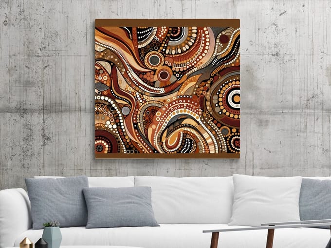 Kunstprint | Wanddecoratie | Dibond | 50 × 50 cm