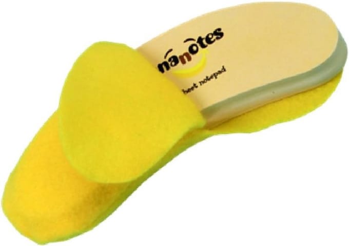 Creatieve Notitieblok in Bananenvorm met Afscheurblaadjes