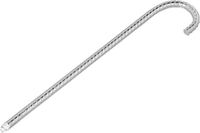 Proplus Stormharing 42 cm - Gegalvaniseerd Staal - Open Oog - Voor Harde Ondergronden