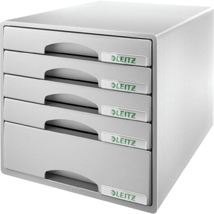 Leitz Drawer cabinet Plus 5-drawer Grey