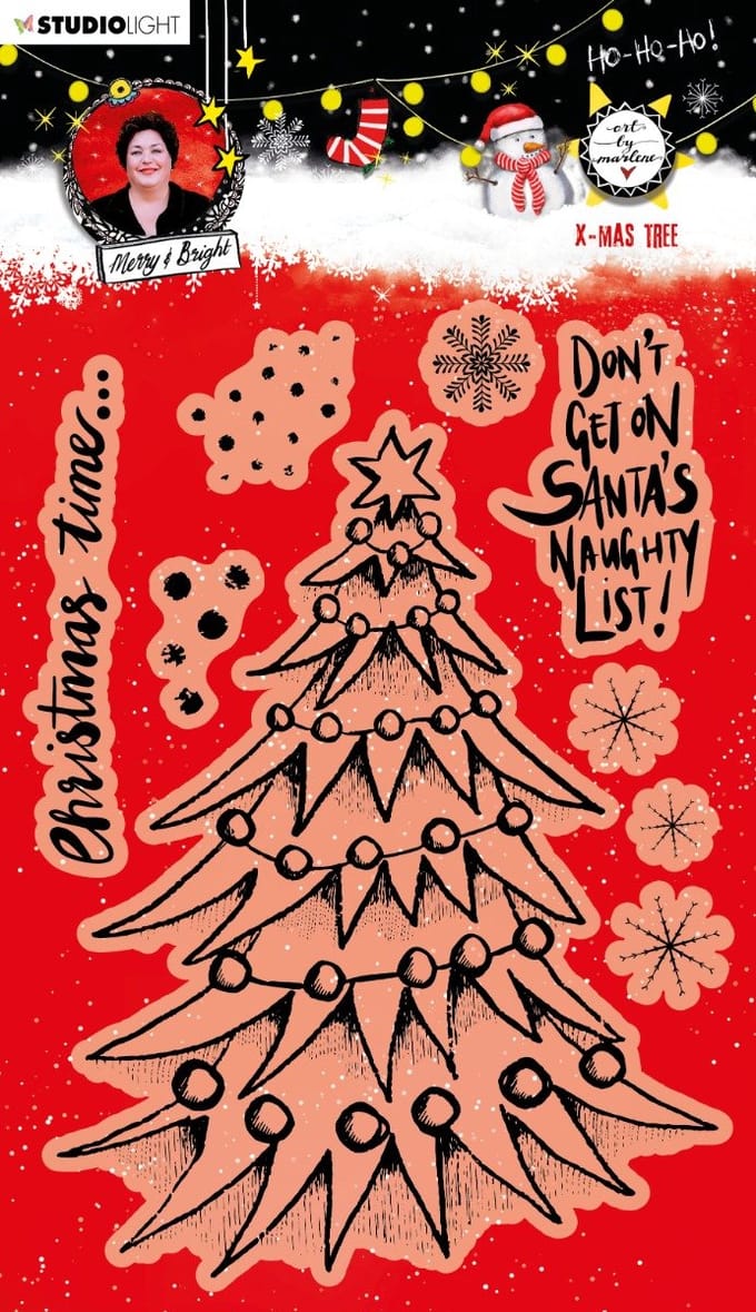 Studio Light Essentials clear stamp Christmas Tree nr.82