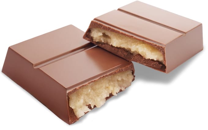 3 x 100 gr — Chocolade Reep Amandel & Crispy