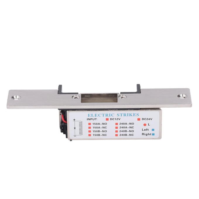 Elektrische Deurstaking NC Modus Fail Secure Elektrisch Deurstakingsslot voor Cilinderslot Toegangscontrolesysteem white