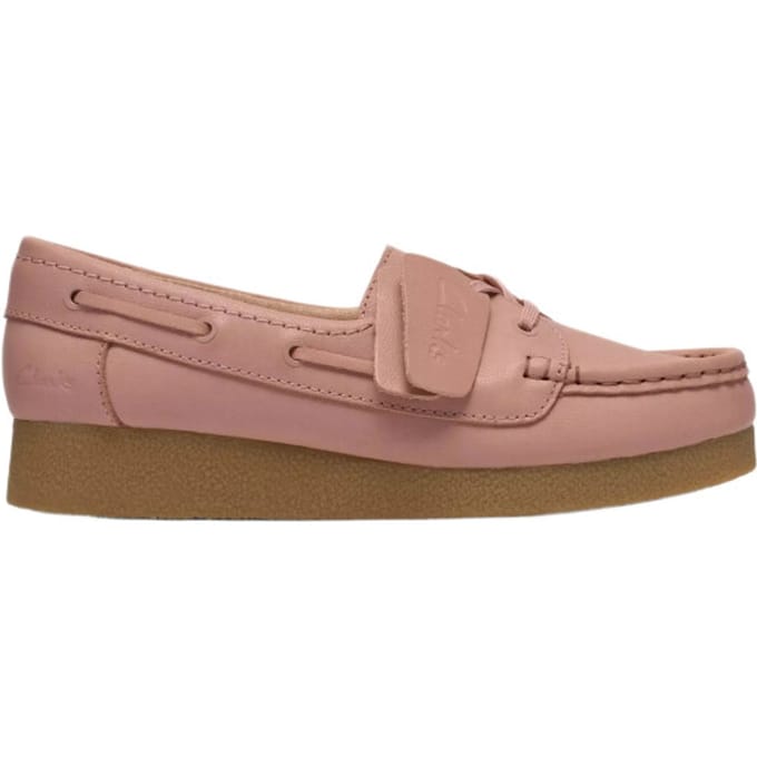 Clarks Wallabee EVO Sea - dames veterschoen - Roze - maat 38 (EU) 5 (UK)