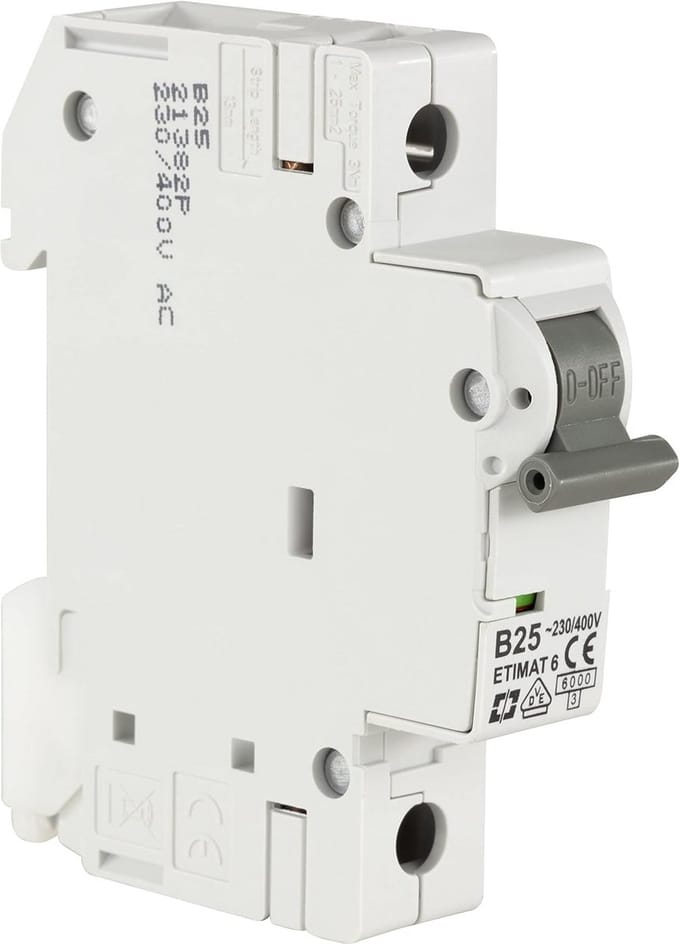 Inbouwautomaat 1-polig 25 A - IDEAL voor Ontzettend Flexibele Installaties