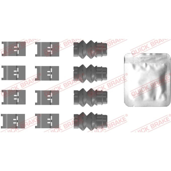 Toebehorenset, schijfremblok QUICK BRAKE 109-0110