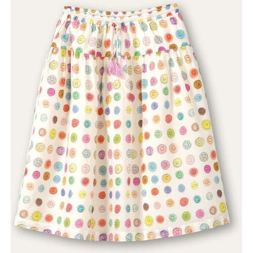Oilily Salsa - Rok - Meisjes - Wit - 98/3T
