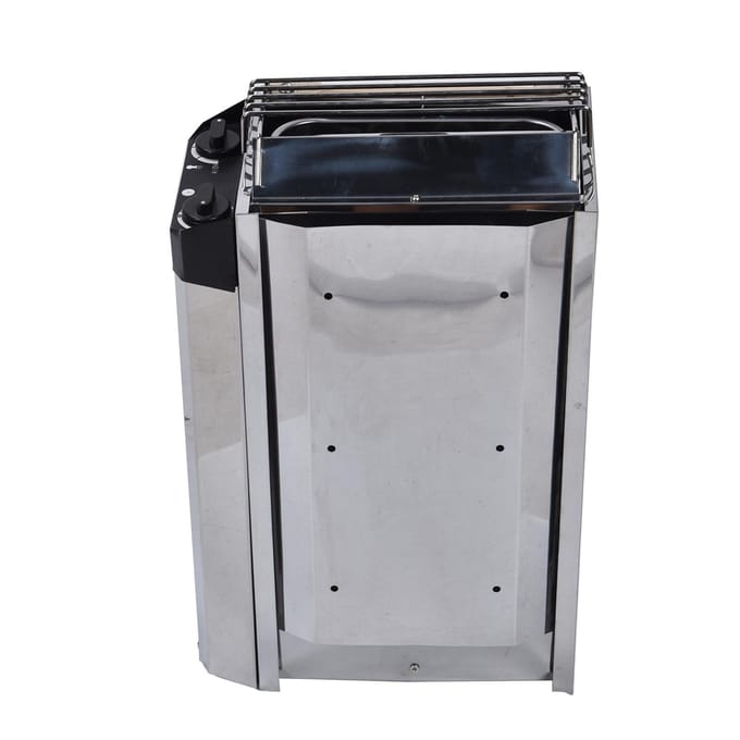 3.6KW RVS Sauna Kachel Intern Bedieningstype Heater Sauna Ruimte Apparatuur 230V gray